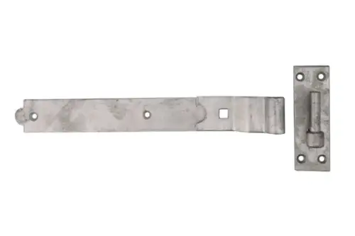 Click Here To Enlarge This Photo Of Eclipse 93922 Galvanised Hook and Band Set &lpar;Cranked&rpar; 350mm