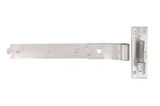 Eclipse 93923 Galvanised Hook and Band Set &lpar;Cranked&rpar; 400mm