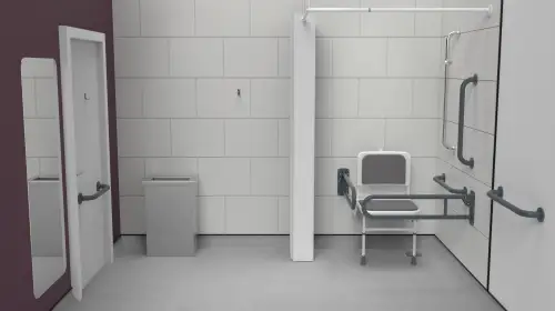 Click Here To Enlarge This Photo Of 230402&sol;DG Fitzroy of London Doc M Shower Pack &lpar;Stainless Steel&rpar; with Concealed Fixings - Dark Grey &lpar;RAL 7016&rpar;