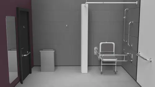Click Here To Enlarge This Photo Of 230402&sol;SP Fitzroy of London Doc M Shower Pack &lpar;Stainless Steel&rpar; with Concealed Fixings - Polished