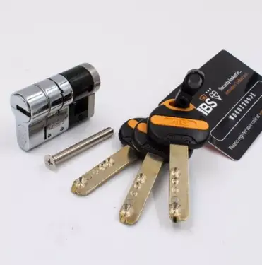 Click Here To Enlarge This Photo Of ABS Euro Profile Single Cylinder 45mm &lpar;35&sol;10&rpar; British Standard Kitemarked TS007 3&ast; - Chrome &lpar;ABSES3510C&rpar;