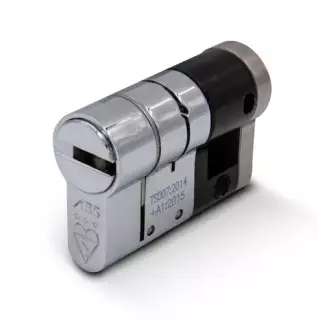ABS Euro Profile Single Cylinder 45mm &lpar;35&sol;10&rpar; British Standard Kitemarked TS007 3&ast; - Chrome &lpar;ABSES3510C&rpar;