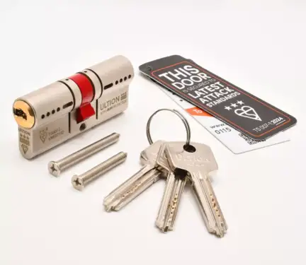 Click Here To Enlarge This Photo Of Ultion Plus with ALPS Technology Euro Profile Double Cylinder 95mm &lpar;45&sol;50&rpar; British Standard Kitemarked TS007 3&ast; &lpar;ULT3ED4550&rpar;