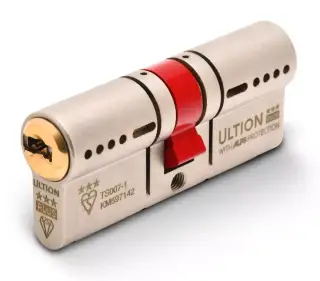 Ultion Plus with ALPS Technology Euro Profile Double Cylinder 95mm &lpar;45&sol;50&rpar; British Standard Kitemarked TS007 3&ast; &lpar;ULT3ED4550&rpar;