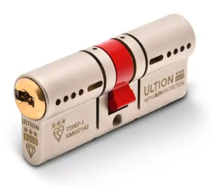 Click Here To Enlarge This Photo Of Ultion Plus with ALPS Technology Euro Profile Double Cylinder 100mm &lpar;45&sol;55&rpar; British Standard Kitemarked TS007 3&ast; &lpar;ULT3ED4555&rpar;