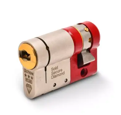 Click Here To Enlarge This Photo Of Ultion Plus with ALPS Technology Euro Profile Single Cylinder 45mm &lpar;35&sol;10&rpar; British Standard Kitemarked TS007 3&ast; &lpar;ULT3ES3510&rpar;
