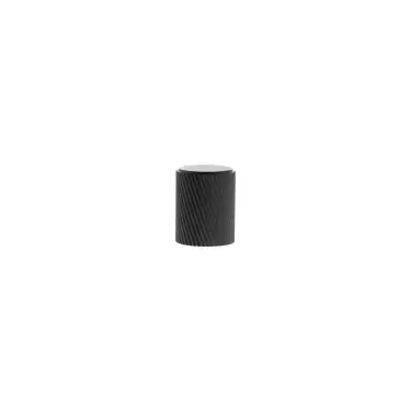 Click Here To Enlarge This Photo Of MHCS1420MB - Millhouse Brass Paddington Spiral Cylinder Cabinet Knob Handle - Matt Black