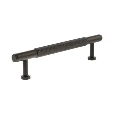Click Here To Enlarge This Photo Of MHCL17128UDB - Millhouse Brass Battersea Linear T-Bar Cabinet Pull Handle 128mm - Urban Dark Bronze