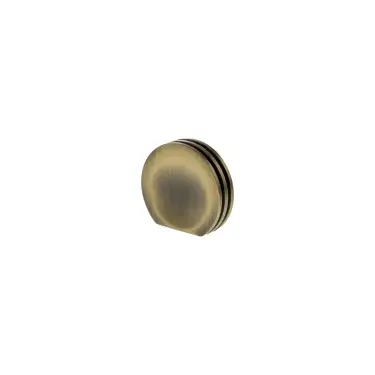 Click Here To Enlarge This Photo Of MHCL1338AB - Millhouse Brass Battersea Linear Finger Pull Cabinet Knob Handle - Antique Brass