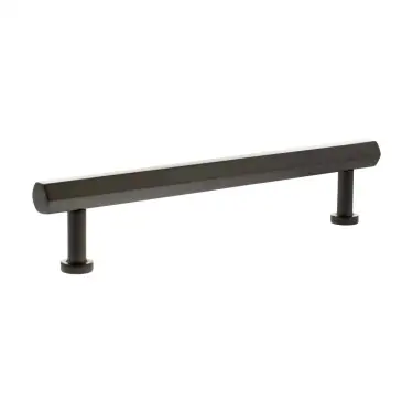 Click Here To Enlarge This Photo Of MHCH17160UDB - Millhouse Brass Pennington Hexagonal T-Bar Cabinet Pull Handle 160mm - Urban Dark Bronze