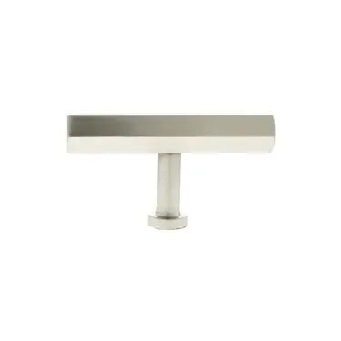 Click Here To Enlarge This Photo Of MHCH1675SN - Millhouse Brass Pennington Hexagonal T-Bar Cabinet Knob Handle - Satin Nickel