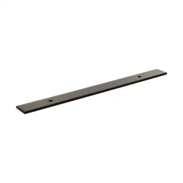 Click Here To Enlarge This Photo Of MHCBW128UDB - Millhouse Brass &lpar;Wide&rpar; Cabinet Handle Backplate 128mm - Urban Dark Bronze