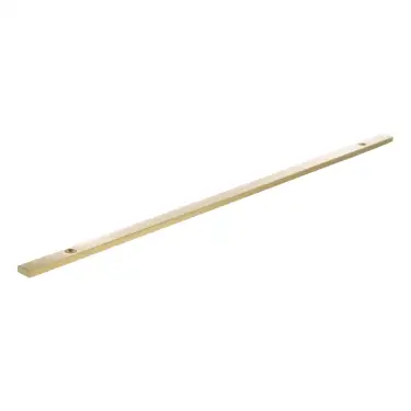 Click Here To Enlarge This Photo Of MHCBN320SB - Millhouse Brass &lpar;Narrow&rpar; Cabinet Handle Backplate 320mm - Satin Brass