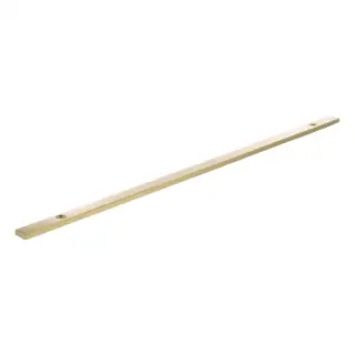 MHCBN320SB - Millhouse Brass &lpar;Narrow&rpar; Cabinet Handle Backplate 320mm - Satin Brass