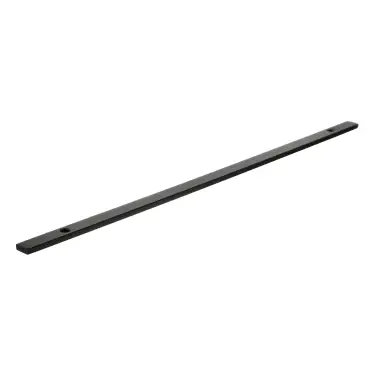 Click Here To Enlarge This Photo Of MHCBN320MB - Millhouse Brass &lpar;Narrow&rpar; Cabinet Handle Backplate 320mm - Matt Black