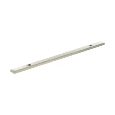 Click Here To Enlarge This Photo Of MHCBN160SN - Millhouse Brass &lpar;Narrow&rpar; Cabinet Handle Backplate 160mm - Satin Nickel