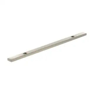 MHCBN128SN - Millhouse Brass &lpar;Narrow&rpar; Cabinet Handle Backplate 128mm - Satin Nickel