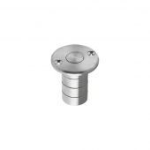 FB14ASC - Zoo Hardware Fulton & Bray Dust Socket for Flush Bolts &lpar;Wood&rpar; 20mm dia&period; x 38mm Satin Chrome