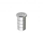 FB14SC - Zoo Hardware Fulton & Bray Dust Socket for Flush Bolts &lpar;Concrete&rpar; 20mm dia&period; x 25mm Satin Chrome