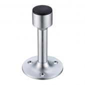 FB16SC - Zoo Hardware Fulton & Bray Wall Mounted Door Stop &lpar;87mm Projection&rpar; Satin Chrome
