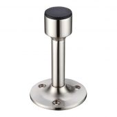 FB16SN - Zoo Hardware Fulton & Bray Wall Mounted Door Stop &lpar;87mm Projection&rpar; Satin Nickel