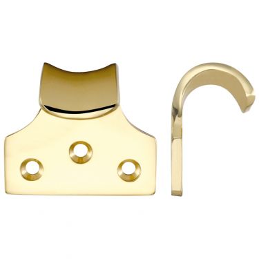 Click Here To Enlarge This Photo Of FB30PVD - Zoo Hardware Fulton & Bray Sash Lift 51mm x 48mm &lpar;Heavy Duty&rpar; Polished Brass