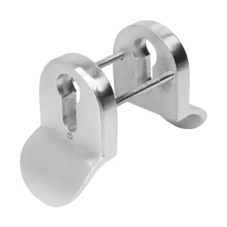 BLU Performance CP76 Euro Profile Cylinder Pull Set Back-to-Back&comma; Up to 50mm Door Thickness&comma; 316 Cast Satin Stainless Steel &lpar;CP76-SSS&rpar;