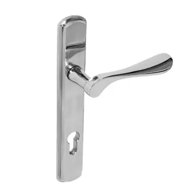 Click Here To Enlarge This Photo Of BLU Performance Regent Left Hand Multipoint Door Lock Handle&comma; Dual Sprung&comma; 316 Grade Polished Stainless Steel &lpar;REG092-LH-PSS&rpar;