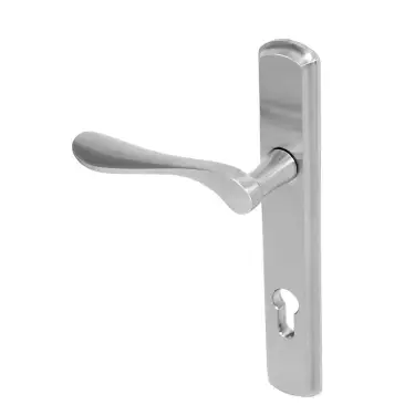Click Here To Enlarge This Photo Of BLU Performance Regent Right Hand Multipoint Door Lock Handle&comma; Dual Sprung&comma; 316 Grade Satin Stainless Steel &lpar;REG092-RH-SSS&rpar;
