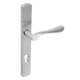 BLU Performance Regent Left Hand Multipoint Door Lock Handle&comma; Dual Sprung&comma; 316 Grade Satin Stainless Steel &lpar;REG095-LH-SSS&rpar;