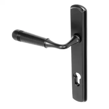 Click Here To Enlarge This Photo Of BLU Performance Opera Multipoint Door Lock Handle&comma; Dual Sprung&comma; 316 Grade Stainless Steel&comma; Matt Black Lacquer Finish &lpar;TBH092-MBL&rpar;