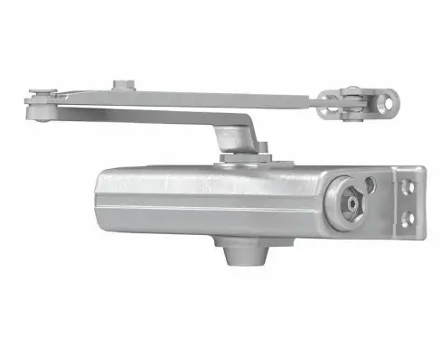 Click Here To Enlarge This Photo Of LCN 1261P&period;US28 Standard Duty EN&period;1-4 Overhead Door Closer with Backcheck & Plastic Cover - Silver