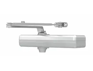 LCN 1461&period;US28 Standard Duty EN&period;2-5 Overhead Door Closer with Backcheck & Plastic Cover - Silver
