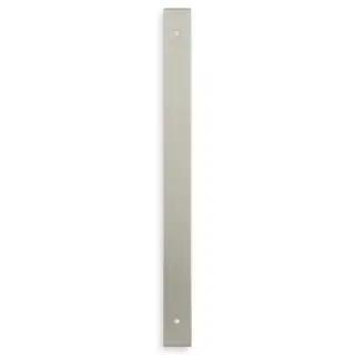 AWBP224SN - Alexander & Wilks Rectangular Cabinet Pull Backplate 264mm x 22mm &lpar;224mm c&sol;c&rpar; - Satin Nickel