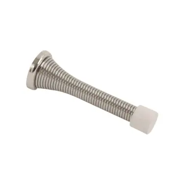 Click Here To Enlarge This Photo Of 8778 - Chase Hardware Polished Chrome Steel Spring Door Stop 3''