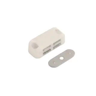 8261 - Chase Hardware White Single Magnetic Catch &lpar;4kg&rpar;