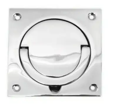 Click Here To Enlarge This Photo Of SCH&period;PSS Newstar BARY&reg; 89mm x 89mm Squash Court Flush Handle - Polished Stainless Steel