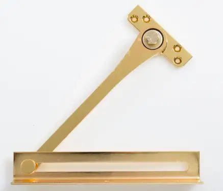 Click Here To Enlarge This Photo Of 930001&period;PVD Newstar BARY&reg; Surface Limiting Stay - Polished Brass