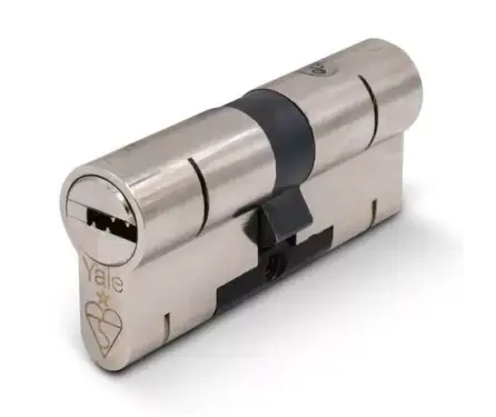 Click Here To Enlarge This Photo Of YSD3535C Yale Superior 70mm &lpar;35&sol;35&rpar; Nickel Plated Euro Profile Double Cylinder British Standard Kitemarked TS007 1&ast;