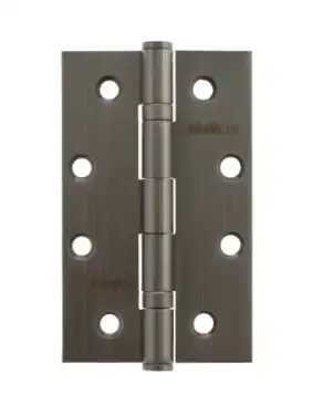 Click Here To Enlarge This Photo Of Atlantic - AH42525MBN Slim Knuckle Ball Bearing Hinges 4&Prime; x 2&period;5&Prime; x 2&period;5mm &ndash; Matt Gun Metal
