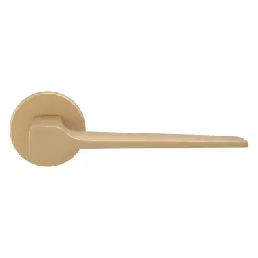Click Here To Enlarge This Photo Of SC5SB - Carlisle Brass Manital 'Sonica' Lever on Sprung Round Rose - Satin Brass
