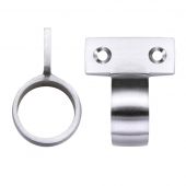 FB36SC - Zoo Hardware Fulton & Bray Window Sash Ring &lpar;Vertical Fix&rpar; 28mm dia Satin Chrome