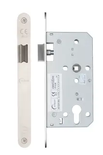 Eclipse 71441 DIN Latch 55mm - &lpar;24mm Radius Forend&rpar; - Satin Stainless Steel