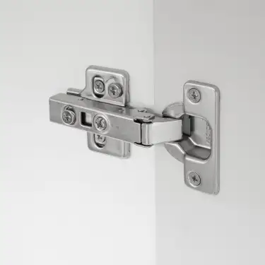 Click Here To Enlarge This Photo Of Eclipse 99020 35mm Nickel Plated Clip On 3D Soft Close Cabinet Hinge 105&deg; Full Overlay - Pack of 2