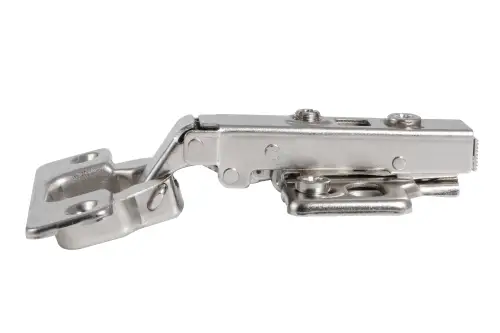 Click Here To Enlarge This Photo Of Eclipse 99020 35mm Nickel Plated Clip On 3D Soft Close Cabinet Hinge 105&deg; Full Overlay - Pack of 2