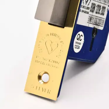 Click Here To Enlarge This Photo Of TSSRETROMDL25B - TSS Retro Fit British Standard 5 Lever Mortice Deadlock 67mm Polished Brass &lpar;Chubb 3G114E&rpar;