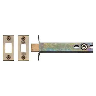 Click Here To Enlarge This Photo Of YKBDB5N-AT M&period;Marcus York Architectural Tubular Bathroom Deadbolt 5" Antique Brass Finish