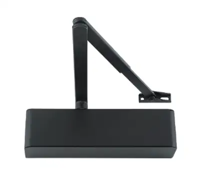 Click Here To Enlarge This Photo Of AR1500-BLK&sol;BLK Hoppe Arrone Size 2-4 Overhead Spring Door Closer c&sol;w Backcheck - Matt Black &lpar;50023895&rpar;