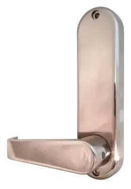 Click Here To Enlarge This Photo Of BORG Locks BL5402 SS Medium&sol;Heavy Duty Digital Lock &lpar;Flat Bar&rpar; with Free Passage Mode &lpar;28mm Latch for Aluminium&sol;Narrow Stile Doors&rpar; - Stainless Steel