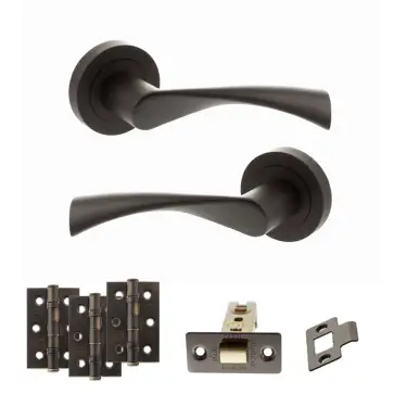 Click Here To Enlarge This Photo Of Atlantic - S34RUDB STATUS Colorado Door Handle Pack - Urban Dark Bronze